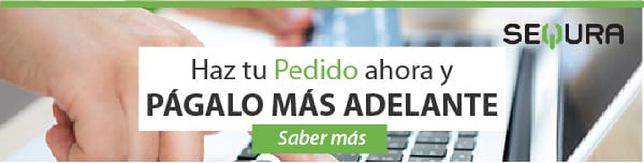 Haz tu pedido ahora y págalo más adelante