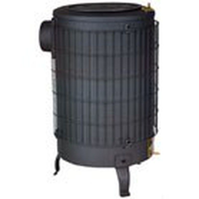 Estufa de leña modelo nº4 pintada de Theca