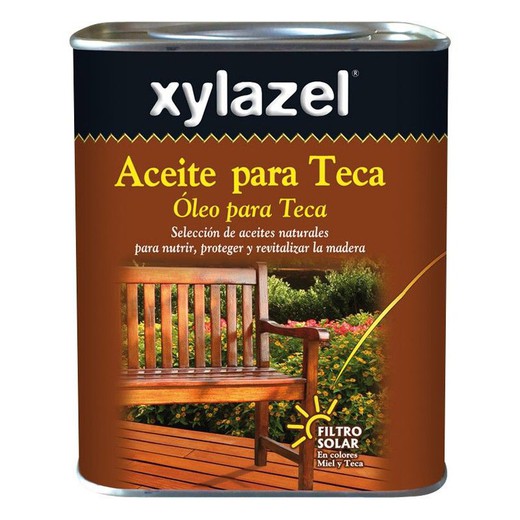 Aceite para teca miel Xylazel