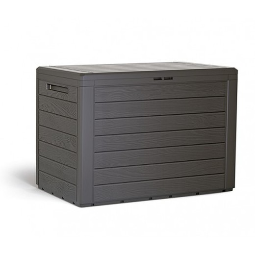 Arcón terraza woodebox chocolate 190L