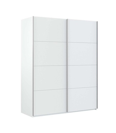 Wardrobe 2 sliding doors 150 ARYA White artik by Forés