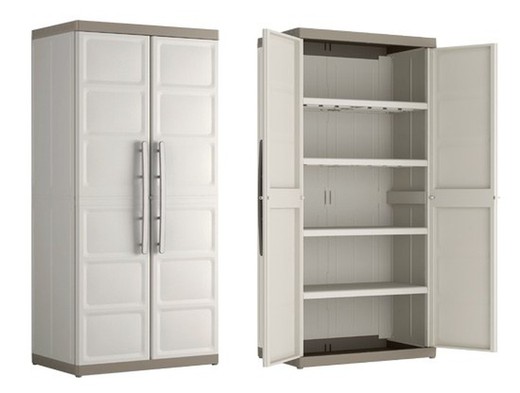 XL APLe 185489 2 Türen verstärkter PVC-Kleiderschrank