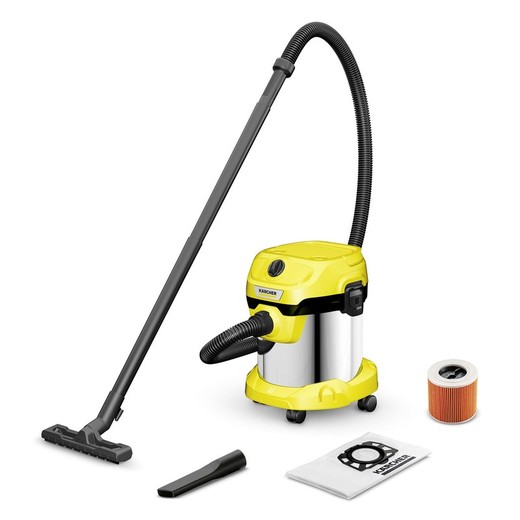 Aspirador liquido seco inox 15L Karcher