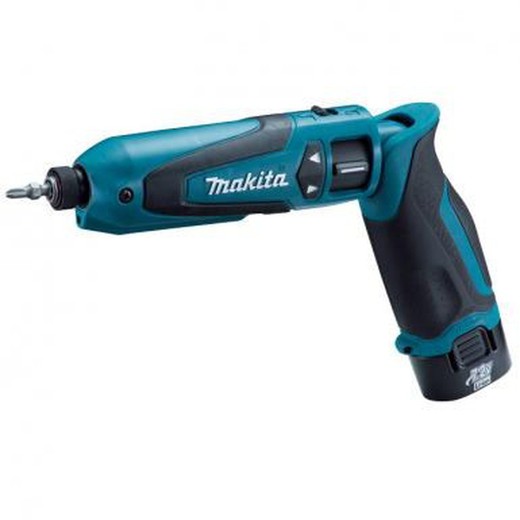 Impact screwdriver 2 batteries Makita Lithium TD21DSE