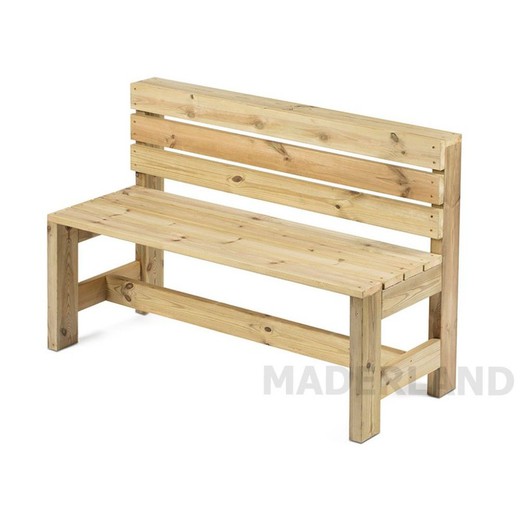 LISBOA banco de madeira 100x49 por Maderland