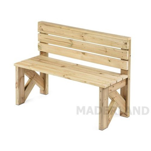 Wooden bench 120x45 JAEN from Maderland