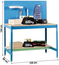 Workbench with tool panel PT0977