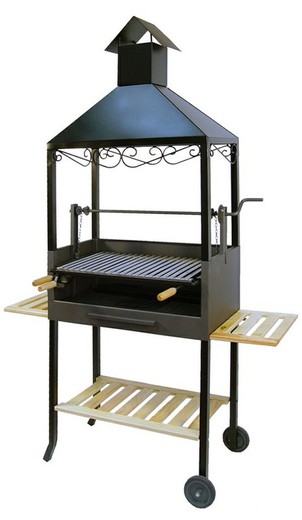 Barbecue / Kamin c / Räder Zorro 71510