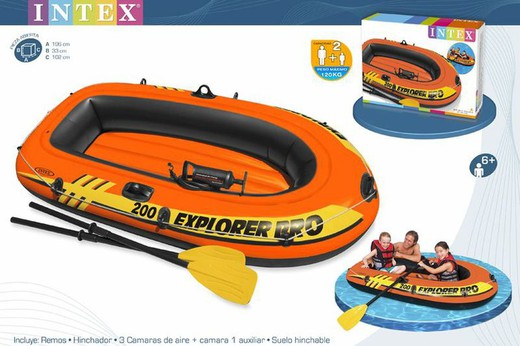 Barca hinchable explorer pro 300. Intex 58358