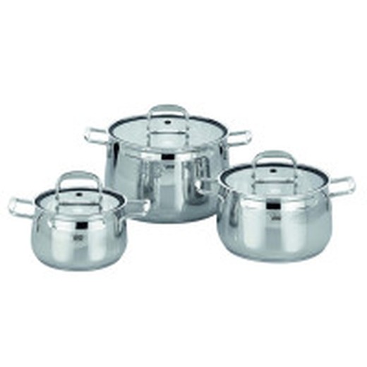 Mystery 3-piece cookware set FACKELMANN