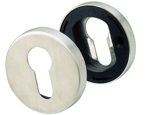 Rosette Stainless Steel Keyhole 53 MM