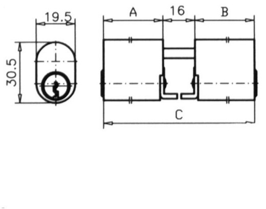 Gepolijst Messing Ovale Bol 66 MM