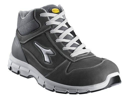 Nubuck Leather Boot S3 Gray 38