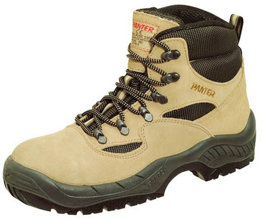 Sicherheitsstiefel S1P beig Texas Plus-Panter