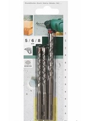 Uneo Concrete Drill Set 3 Pcs 5-6-8 MM