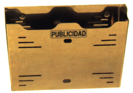 Buzon Publicidad Negro 36 CM