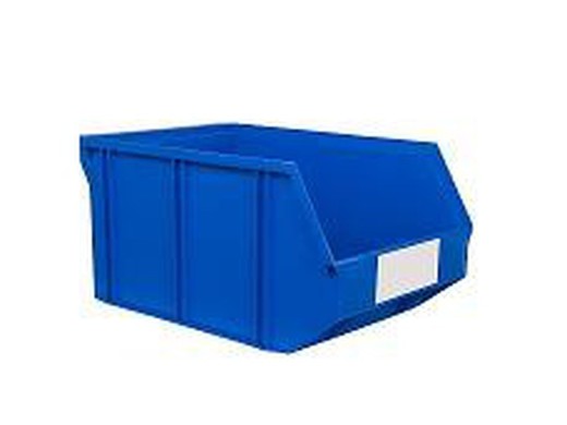 Stacking container with front opening Plastibox K-300