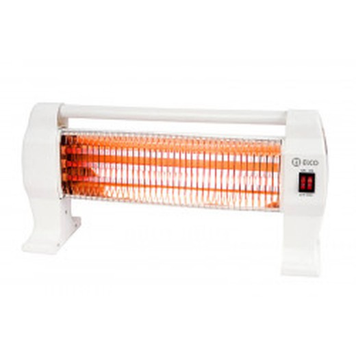 Kwartsverwarming met thermostaat 1200 W