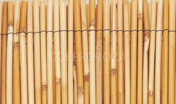 Bamboe horde in intermas roll