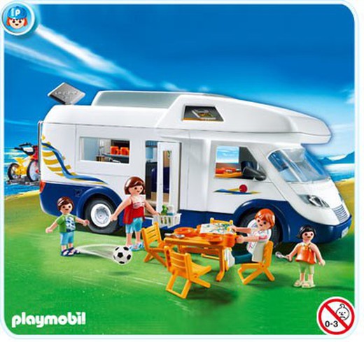 Playmobil family caravan 4859