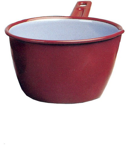 Saucepan M / Pico Enamel Brown 12 CM