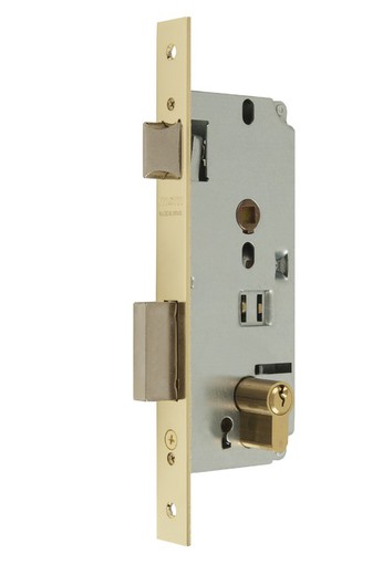 Mortise Lock F / Latão