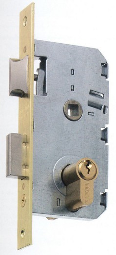 Mortise Lock F / Latão