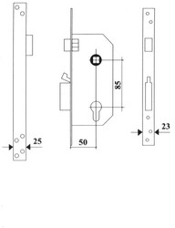 Serrure de sécurité Lt T10