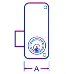 Cerradura Sobreponer Izda 60 I