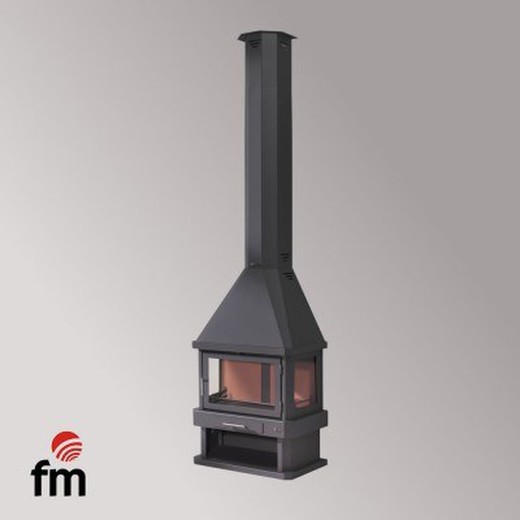 Chimenea de leña C103 de fm