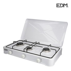 Cocina de gas de exterior con 3 quemadores de EDM