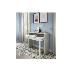 TYRION desk console cement / White Artik de Forés