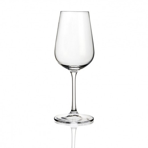 Belia glass wine glass 6 units. 36 cl. ARC