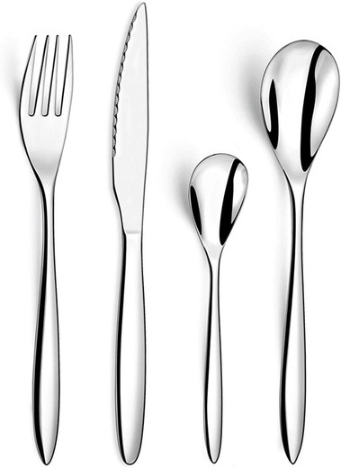 24 pieces stainless steel cutlery set AMEFA