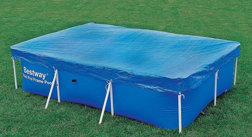 Splash frame covered rectangular pool Bestway