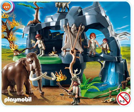 Prehistoric Cave with Mammoth 5100 Playmobil