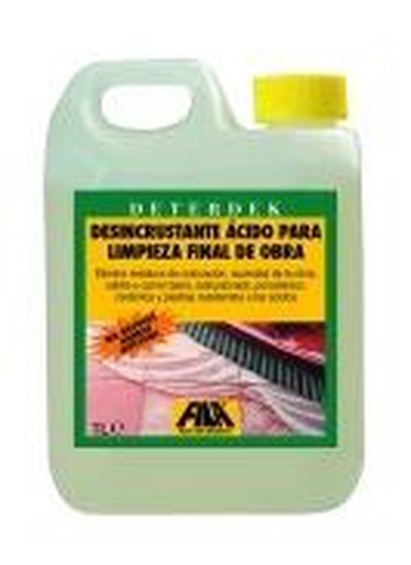 ácido 5L Deterdek -Desincrustante para trabalhos de limpeza