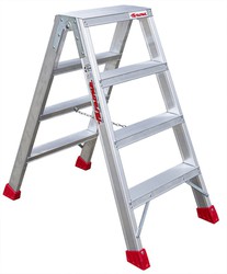 Alum Double Ladder 4 P. Width