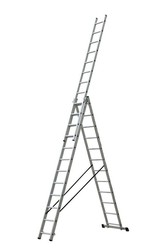 Aluminum ladder combi 3 flights Profer top
