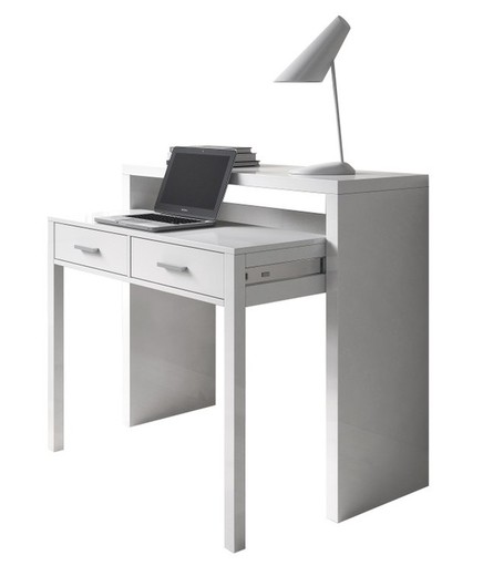Forres scrolling desk white artik by Forés