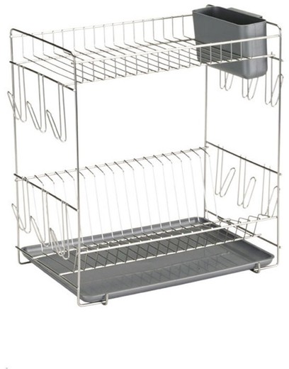 Grote RVS Afdruiprek 25X41,5X43