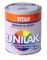 Esmalte Al Agua Sat Azul Lumin 750 ML