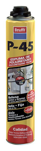 Espuma Poliuretano Pistola 750 ML