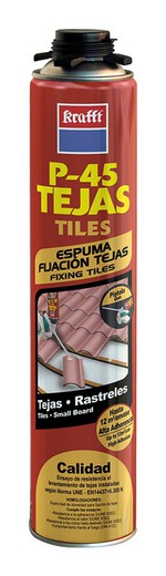 Espuma Poliuretano Teja Pist. 750 ML