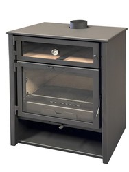 ZEUX wood stove with oven by Juan Panadero