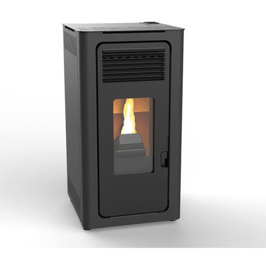 Estufa pellet negra AUDAX 10 KW de LASIAN