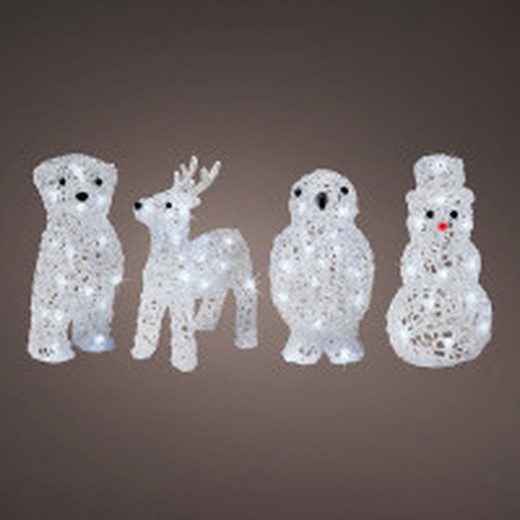 Figuras navidad exterior LED