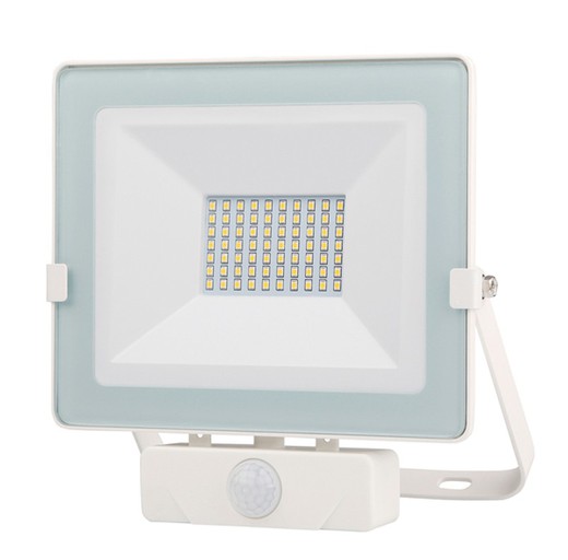 White Led Spotlight Ip65 C / Sensor 10 W