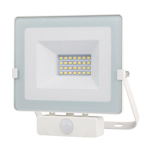 Weißer LED-Strahler Ip65 C / Sensor 20 W