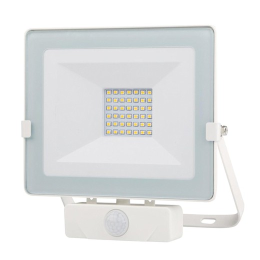 White Led Spotlight Ip65 C / Sensor 30 W
